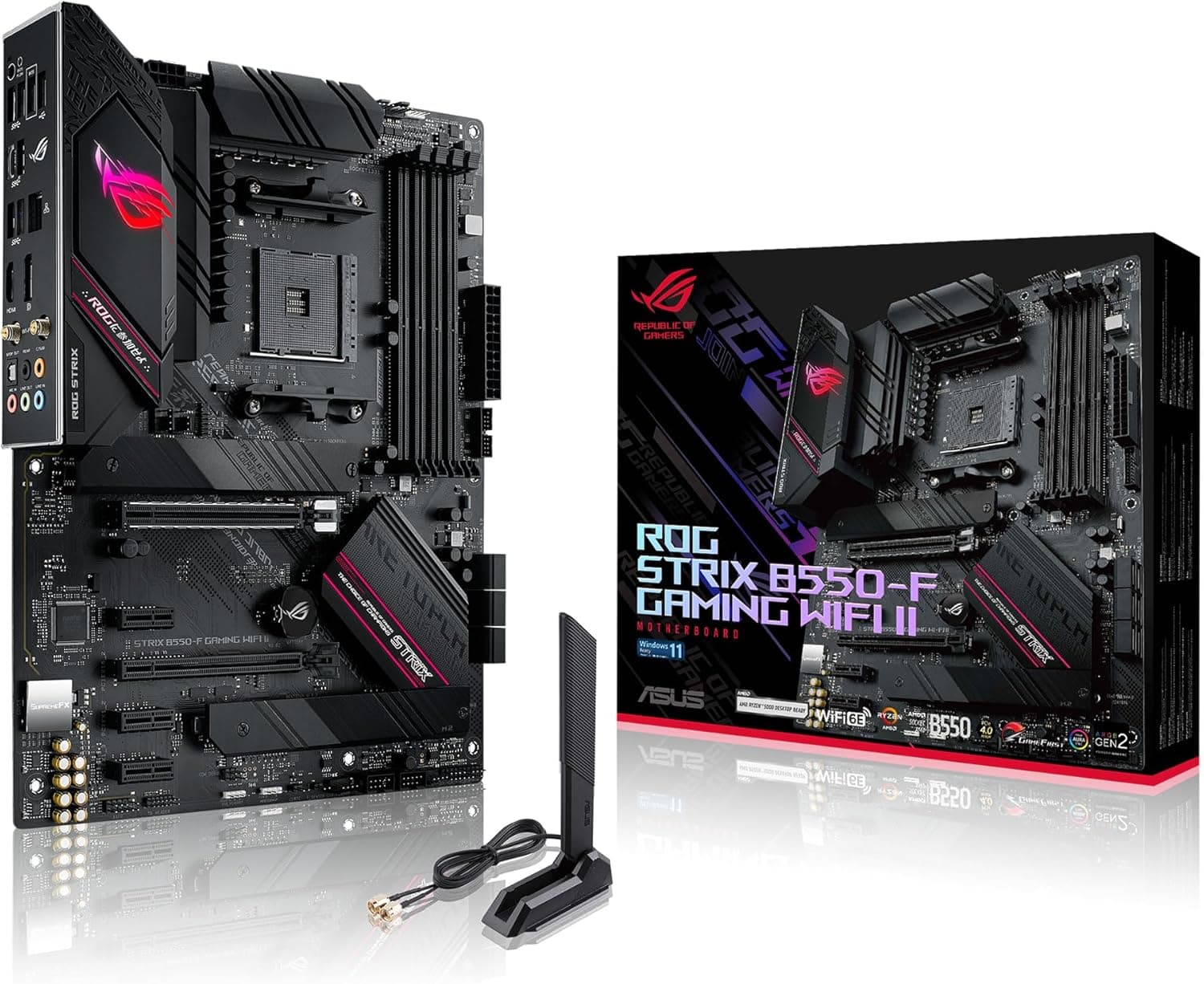 Board Asus Rog Strix B550-f Gaming — imagen 1