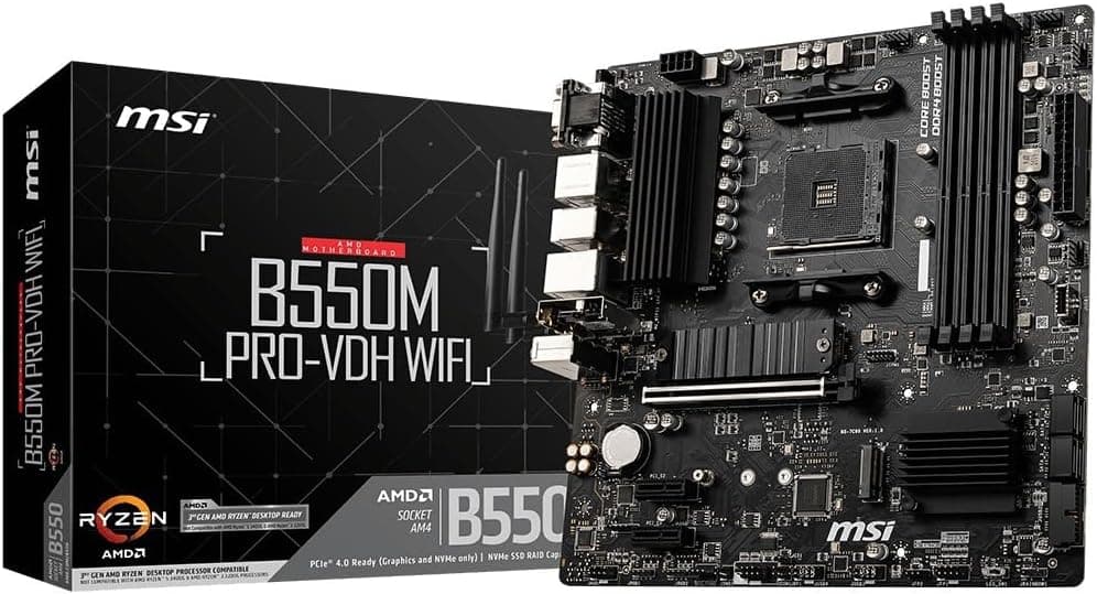 Board Gaming B550m Msi Pro Wifi — imagen 1