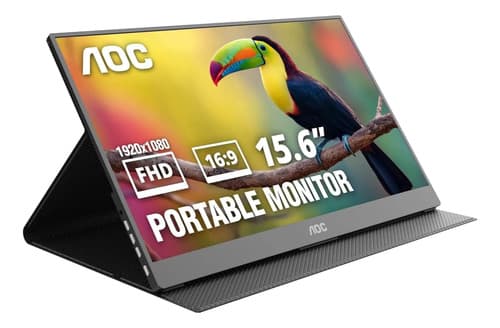 Monitor Portátil Aoc 16t20 15.6 Full — imagen 1