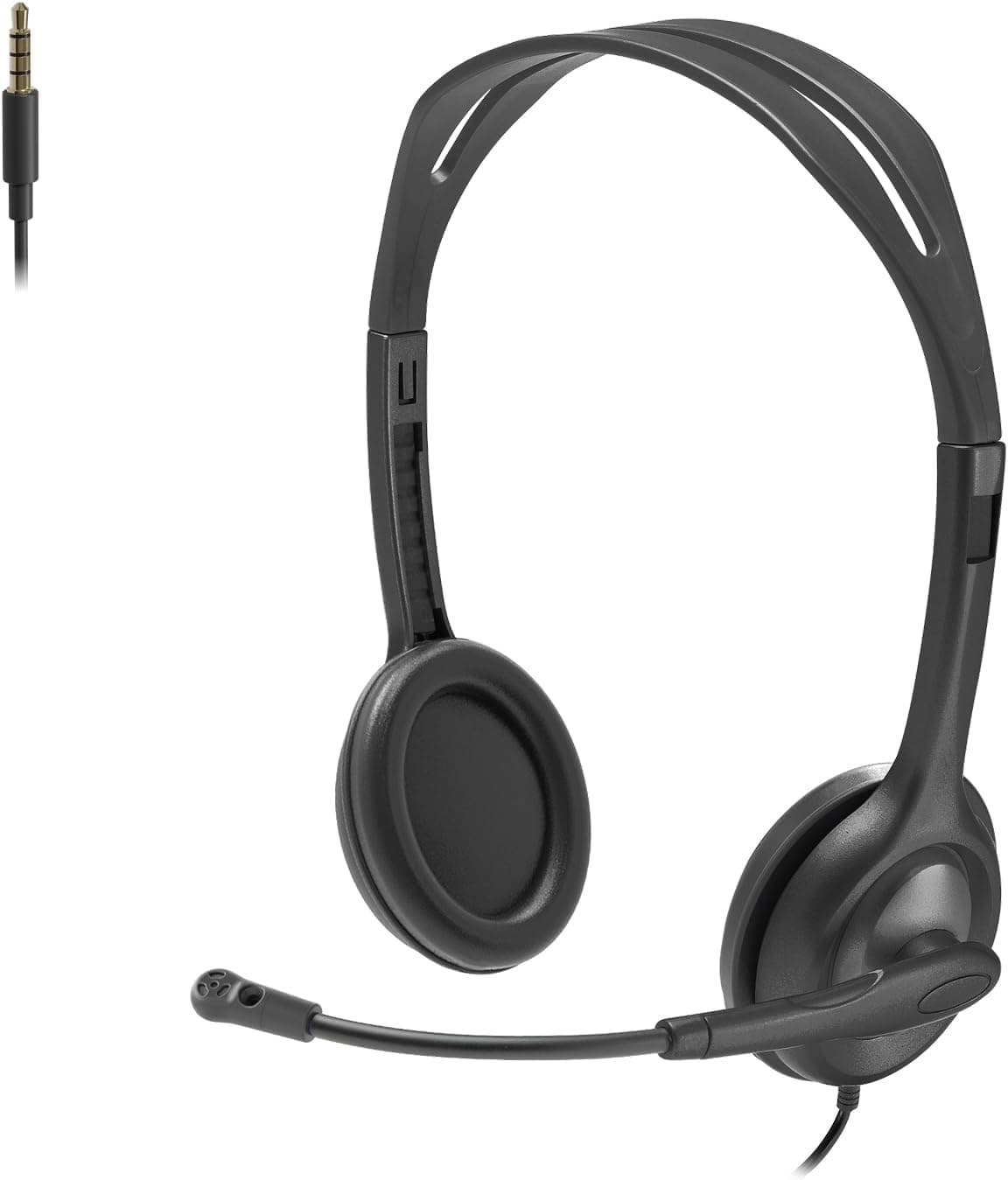 Auriculares Estéreo Logitech H111 Con Conector — imagen 1