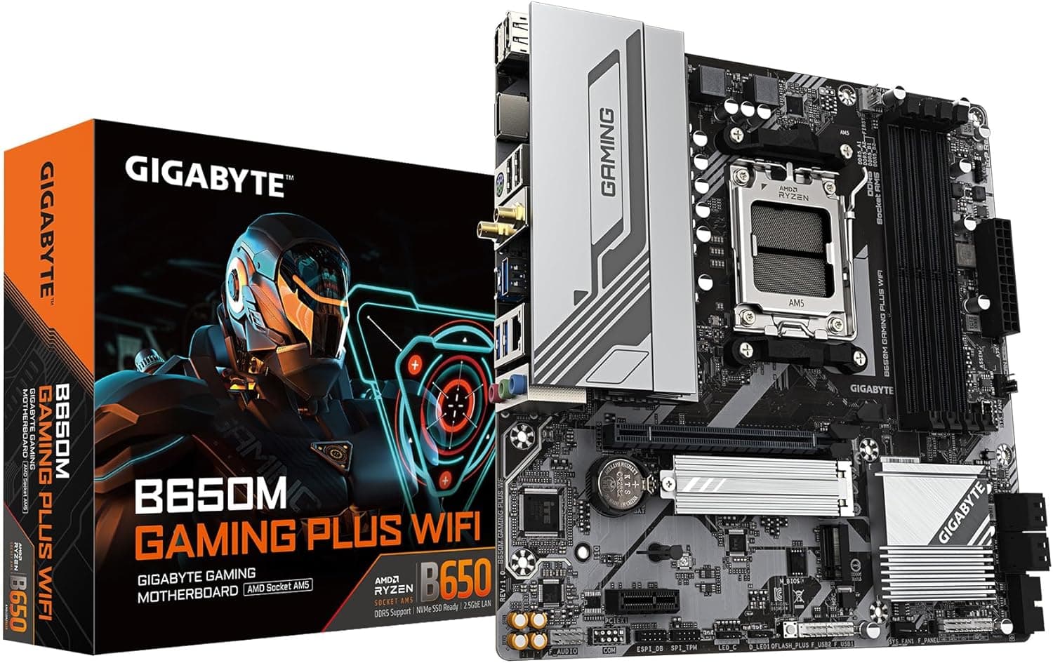 Gigabyte B650m Gaming Plus Wifi Matx — imagen 1