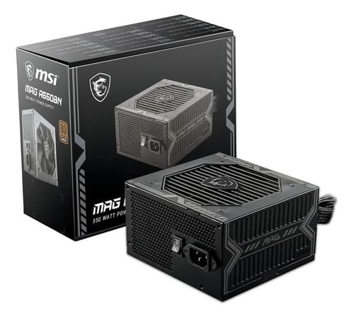 MSI MAG A550BN 550W 80 Plus Bronze ATX — imagen 1