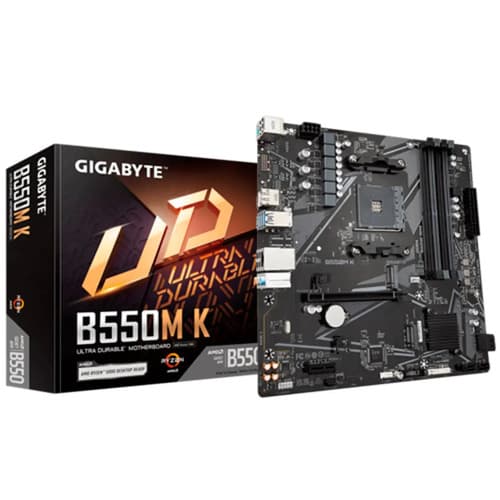 Gigabyte B550M K Motherboard AM4 — imagen 1