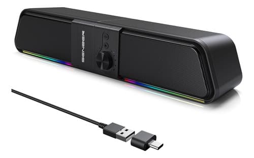 Senzer CS20 Altavoces Bluetooth USB Negro