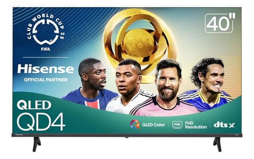 Hisense 40QD4QF Smart TV QLED FHD — imagen 1